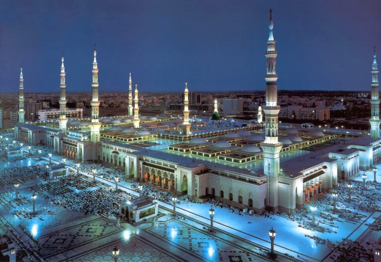 The Prophet’s Mosque in Medina: Second Holiest Site in Islam